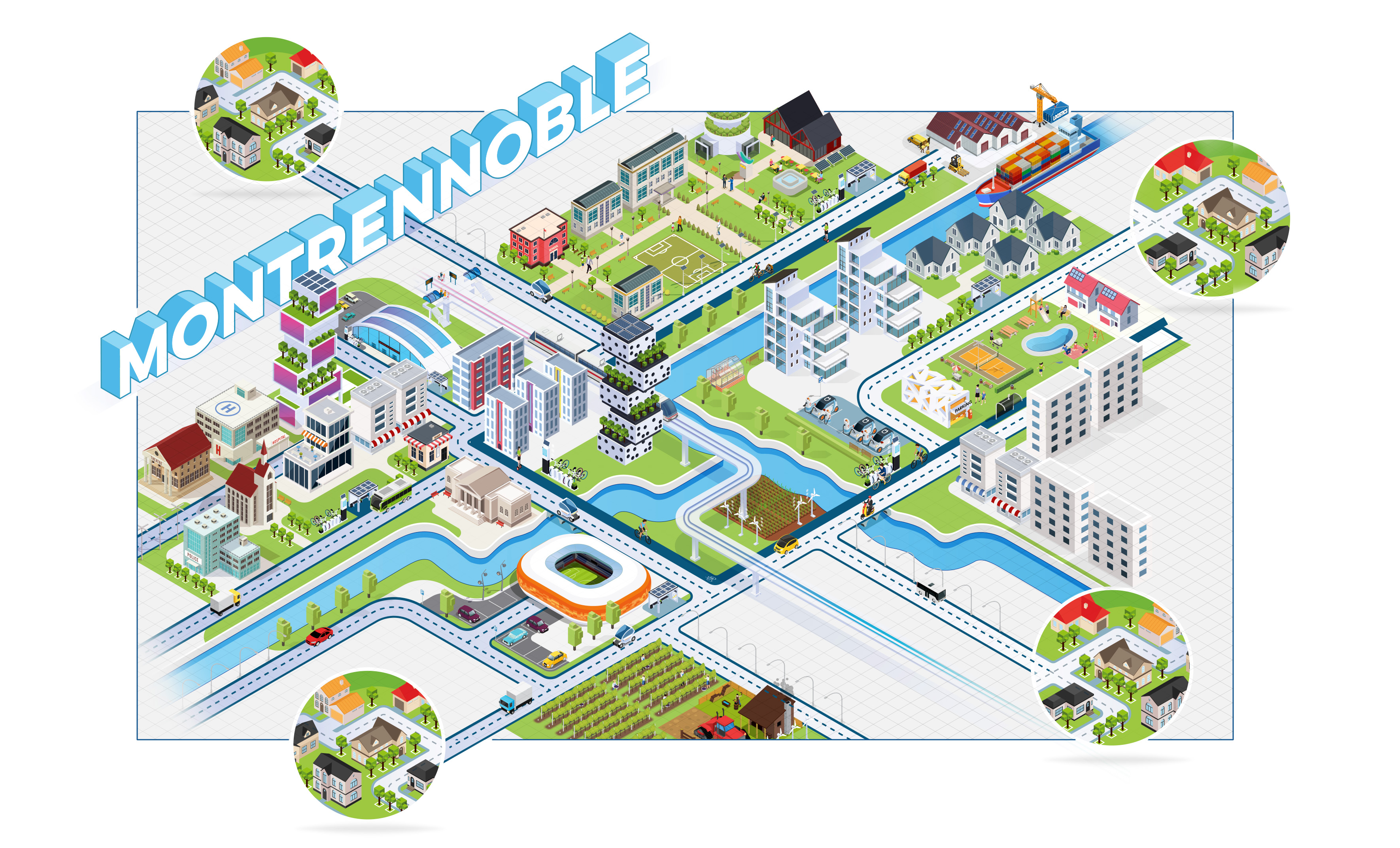 montrennoble map