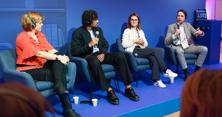 HEC Paris Assistant Professor Leandro Nardi led a compelling discussion on advancing disability inclusion in the workplace on stage at the Women's Forum.