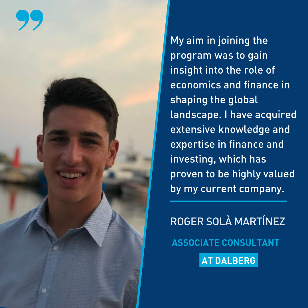 Alumni career - Roger Sola Martinez