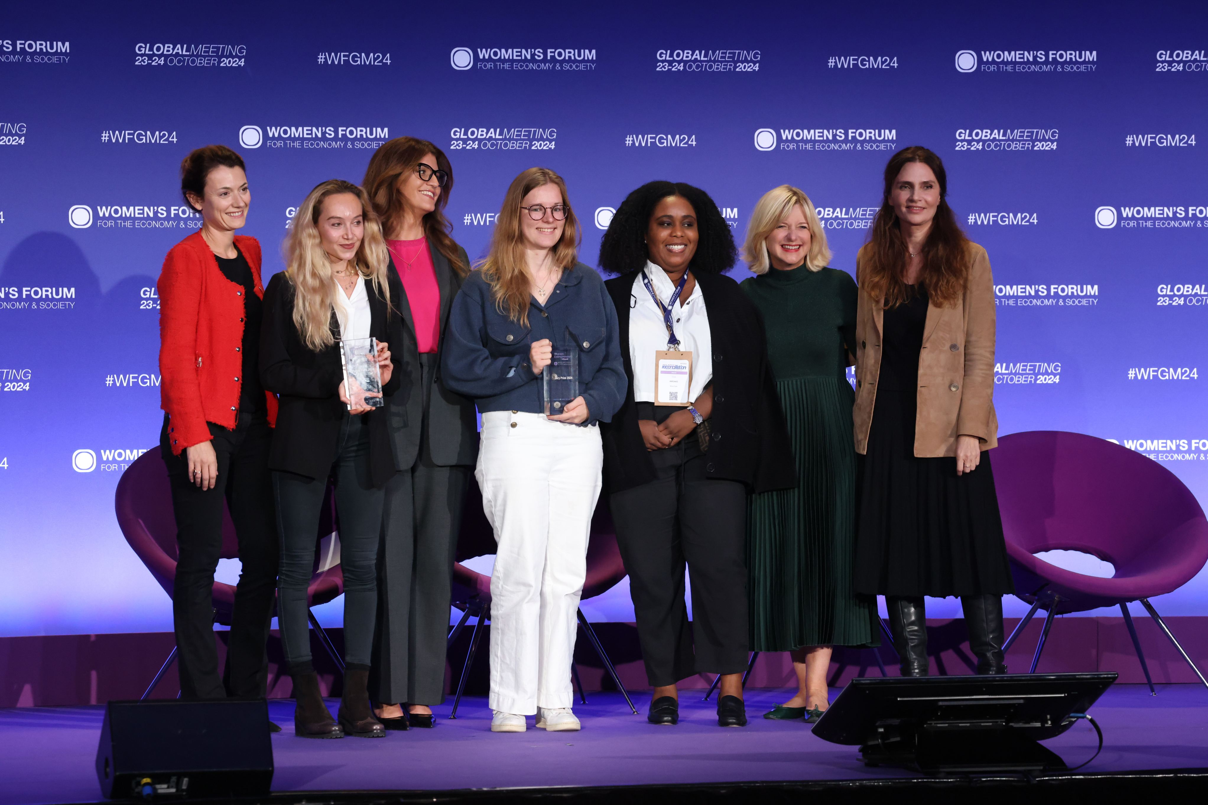  Women Entrepreneurs 4 Good (WE4G) program - 2024 Laureates at Women's Forum Global Meeting 2024 in Paris - Womens Forum